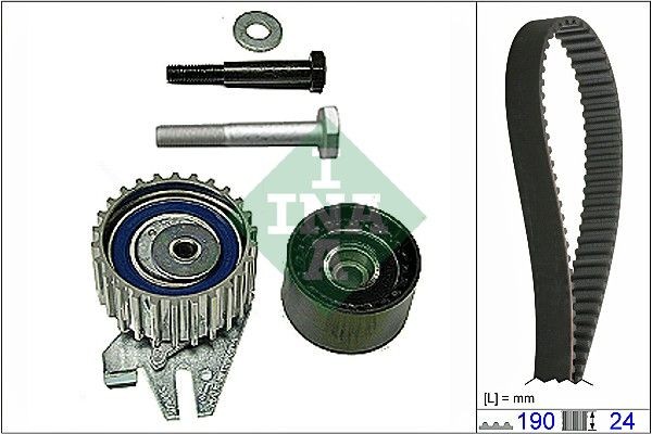 Neu - Schaeffler Ina 530062210 Zahnriemensatz FüR Alfa Romeo Passend FüR Fiat-image