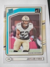 Jaylan Ford, RC - 2024 Clearly Donruss Football