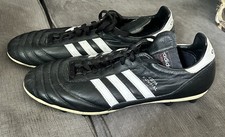 Mens 13 Adidas Copa Mundial 015508 Black Leather Soccer Cleats Sneaker Lace up