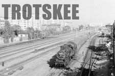 35mm Negative CFR Romania Railways Steam Loco 230 331 1968 