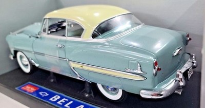 Chevrolet Bel Air 1953 Hard Top - Ertl American Muscle 1/18 - Vert/blanc - Occasion