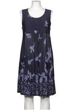 Ulla Popken Kleid Damen Dress Damenkleid Gr. L Marineblau #d393z9a