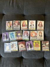 Weiss Schwarz 16 Cards Rare Foil Lot Bulk