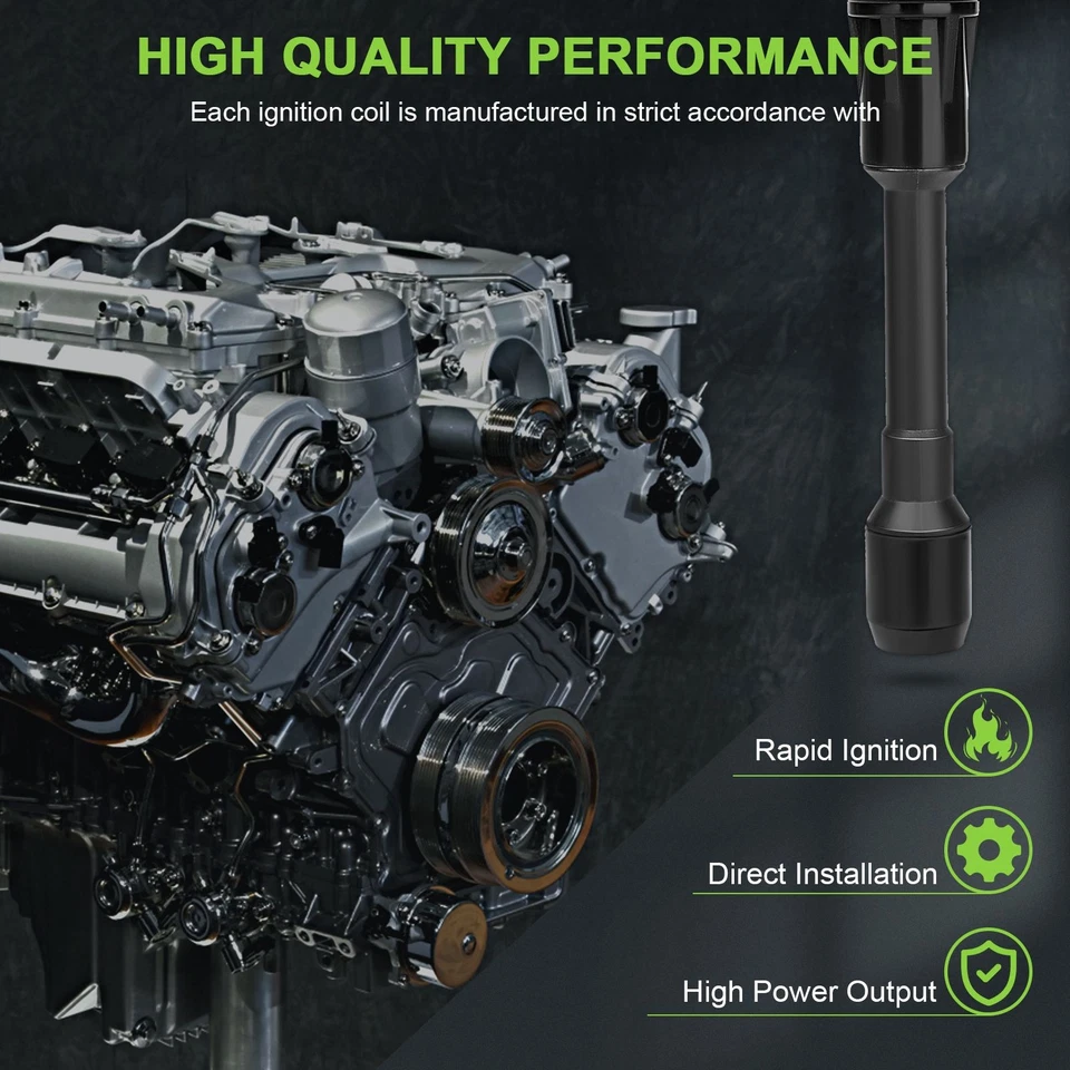 4 para 2015 2016 2017 2018 2019 INFINITI para Q70L 5,6 L V8 bobina de encendido UF549 Foto 2 de 4