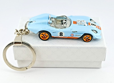 Hot Wheels Schlüsselanhänger Gulf Glory Chaser PORTOFREI