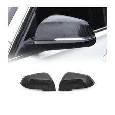 Spiegelkappen Leiste f�r BMW 3er F30 F31 F34 2012-2018 Echt Carbon Schwarz 2x