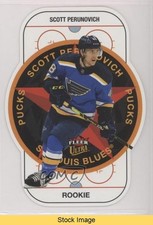 2021-22 Upper Deck Fleer Ultra Pucks Scott Perunovich #82 READ 0nr3