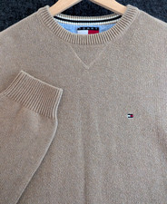 Vintage 90s Tommy Hilfiger Crewneck Sweater Mens Sz XL Preppy University Student