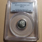 2004-S 10C Roosevelt Dime  PCGS PR69DCAM 90% Silver