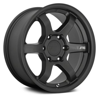 Motegi Racing MR150 TRAILITE Wheels 17x8.5 (18, 6x114.3) Black Rims Set of 4