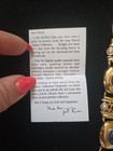 NIB Joan Rivers Vintage Blue Cabochons Faux Pearls Gold Tone Statement Bracelet — photo 7