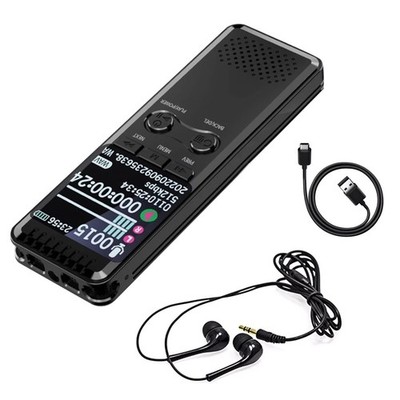 1*Intelligent 32GB Digital Recorder Voice Activated Recorder Supports Playback