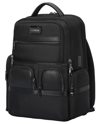 Laptop Business Backpack for Men & Women, Work Backpack Fits 15.6 Inch, Premi...