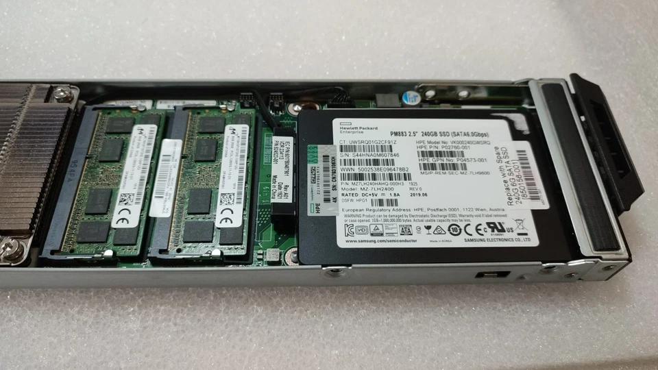 HPE Synergy Composer / i3-4330TE / 16GB-R / 150GB SSD / 804353-B21 807964-001 - Image 4 of 4
