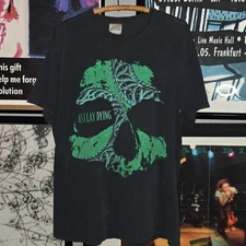 vintage 2005 as I lay dying band t shirt XL 2000s metalcore