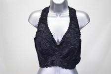 NWT Cosabella Never Say Never Racie Racer Back Bralette Black Extended 2X