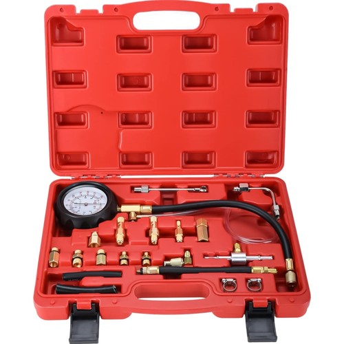 Produktbild von Lecktest-Manometer Für Vergaser – 15 PSI, Für 2-Takt-Motoren, Modell 5721/705020, Robustes Metallgehäuse, Einfache Diagnose