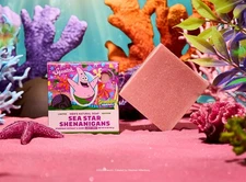 Dr. Squatch SEA STAR SHENANIGANS Bricc Bar Soap SpongeBob Squarepants Limited Ed