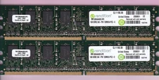 2GB 2x1GB PC2-6400 RENDITION RM12864AA800.8FE DDR2-800 Desktop Ram Memory Kit