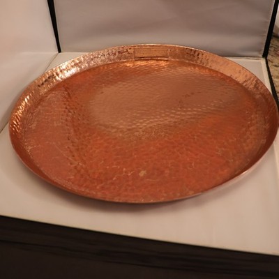 Absolut Elyx Brass Tray   Massive