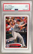 79251576 Bryce Harper 2012 Topps #661 Blue Helmet Rookie RC PSA 9