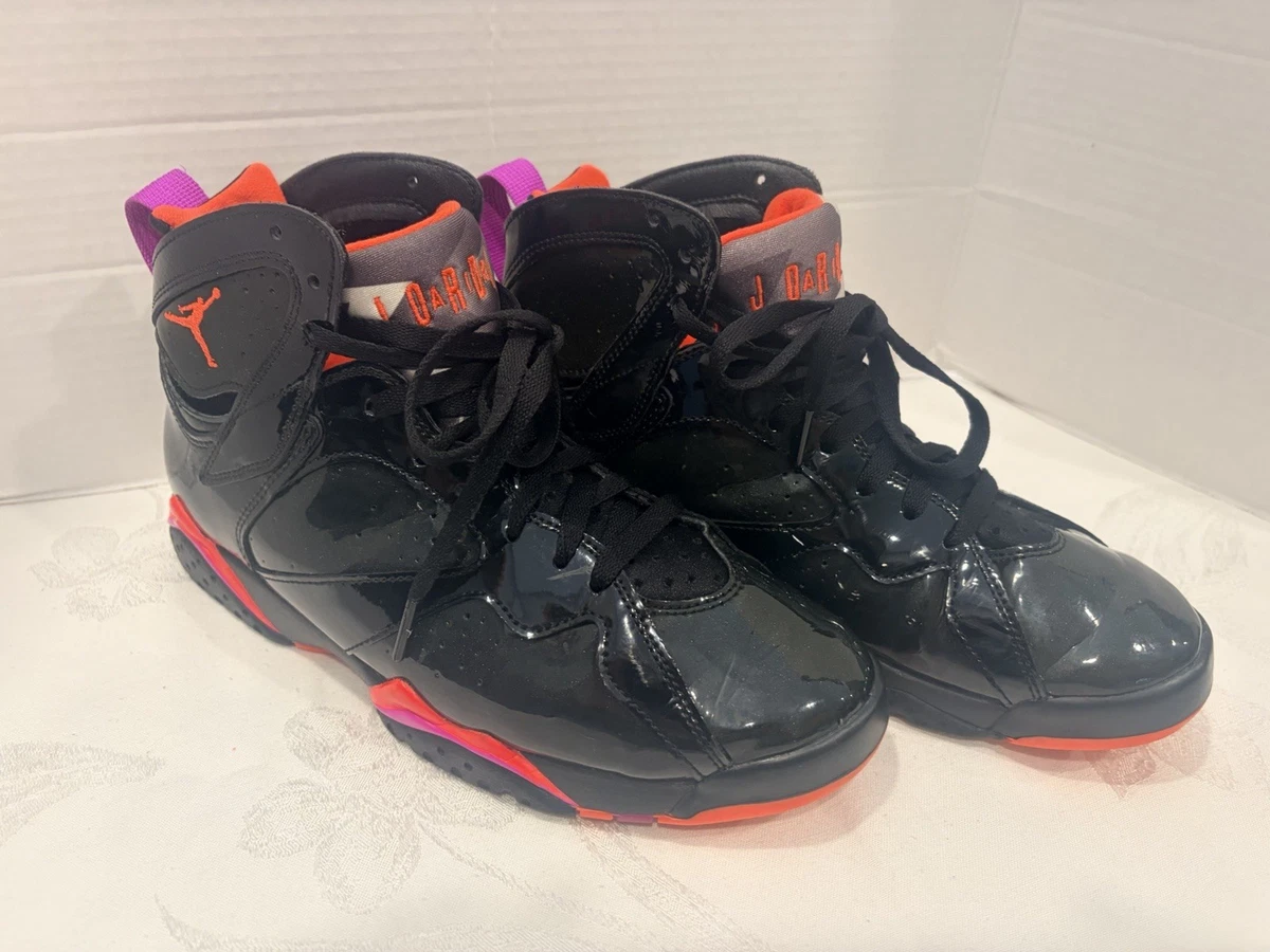 Jordan 7 Retro Black Gloss W for sale | eBay