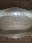 Vintage Rare Aluminum Hand Forged Duck(s) Waterfowl Bird Serving Plate Tray Dish — photo 4