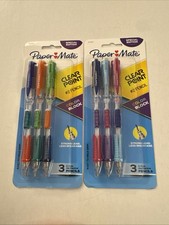 2 Pk Paper Mate Special Edition   Clear Point   2 Pencils Color Block HG8