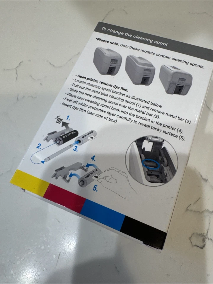 Magicard Dye Film And Cleaning Spool Ink (MA300YMCKO) For Magicard Printers - Image 3 of 4