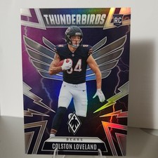 2025 Panini Phoenix Thunderbirds Rookie #9 Colston Loveland Bears