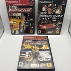 Midnight Club 1, 2 & 3 Sony PlayStation 2 All CIB - Tested - READ DESCRIPTION