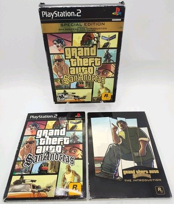 Grand Theft Auto: San Andreas Special Edition (PlayStation 2 PS2, 2005) CIB+ VGC