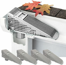 Wedge Downspout Gutter Guard for 5 Gutters - Easy Install, USA Made