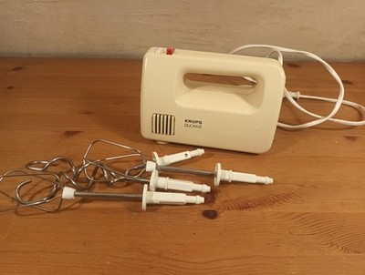 Krups Duomix 728A Handrührgerät Handmixer Mit Knethaken Rührer läuft