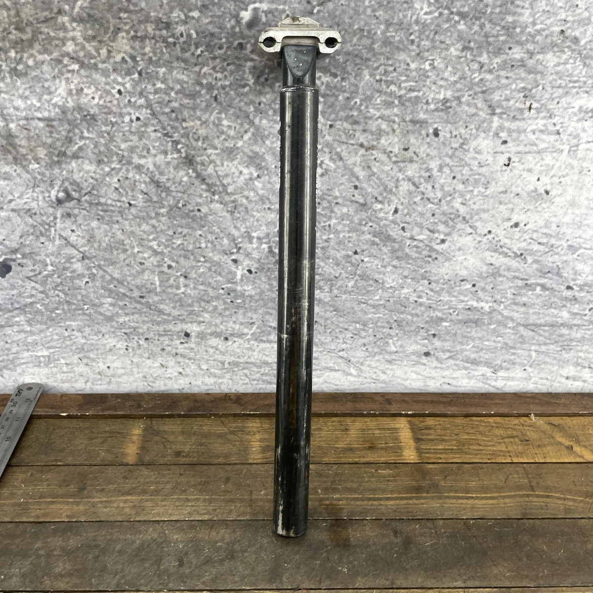 Tige De Selle Aluminium Cannelée - 27 Mm - Pour Vélo Route Vintage - Occasion