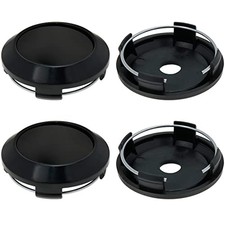 Center Caps,67mm Wheel Rim Hub Center Covers Outer 67MM,Inner 63MM Black