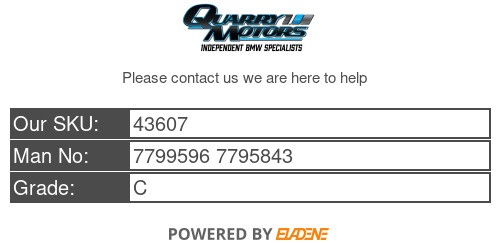 BMW DPF DIESELPARTIKELFILTER M57 3.0D passend für 3er E90 E91 7799596 7795843 - Bild 6 von 6