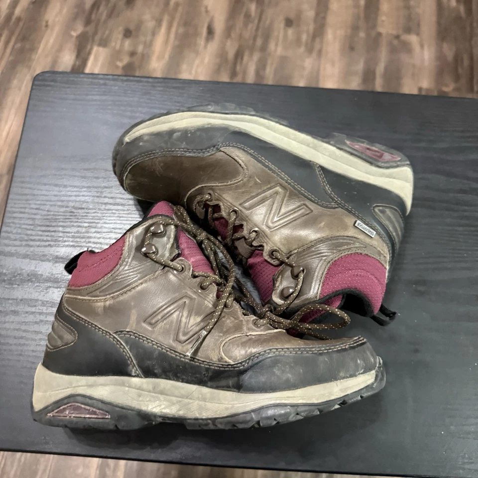 New Balance 1400 Bota de Senderismo Mujer’s 7D Impermeable Cuero S Con Cordones WW1400DB Foto 3 de 4