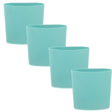 4 Pcs Hanging Cup Holder Containers for Rolling Cart Craft Accessories
