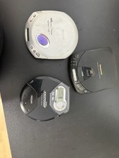 Vintage Portable Cd Player Lot Of 3