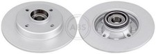 2x A.B.S. Disque de frein Arrière convient pour PEUGEOT 2008 Break (CU) 244mm