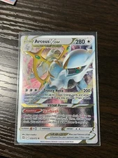 Arceus VSTAR - (Metal Card) 123/172 Miscellaneous Cards & Products Holo NM