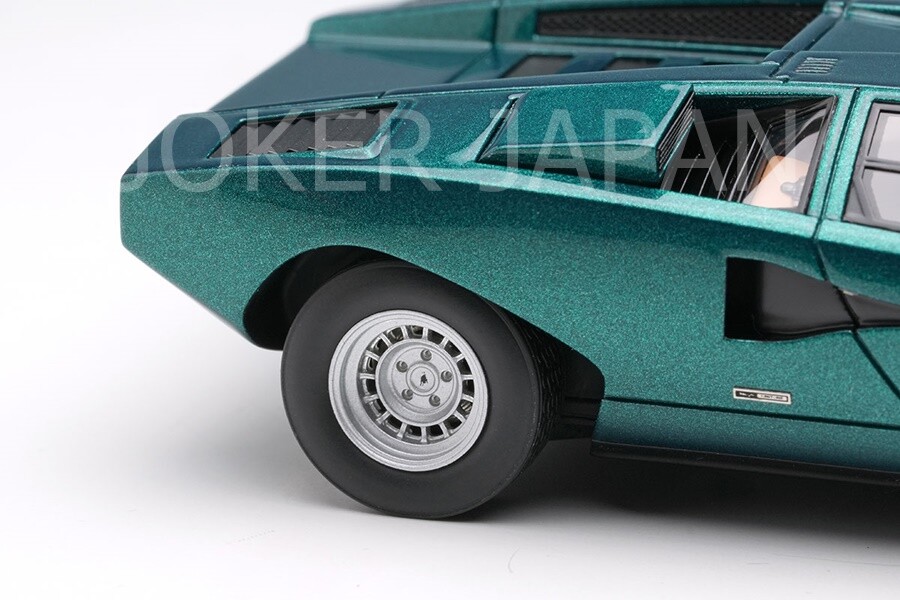 Make Up EIDOLON 1/43 Lamborghini Countach LP400 1974 Green EM387L