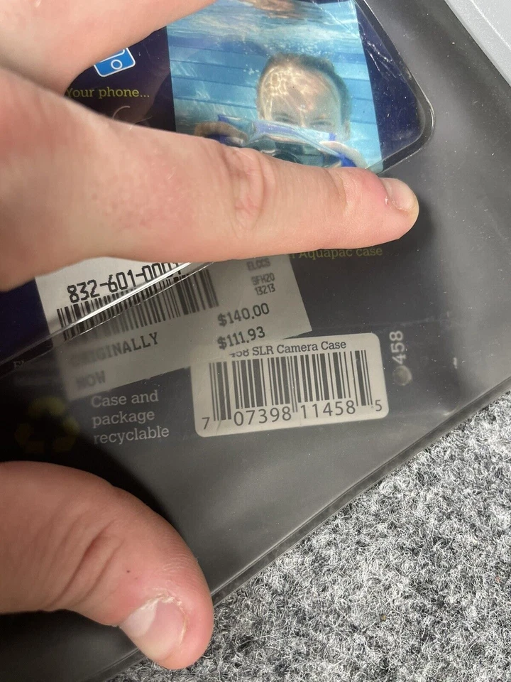 Estuche impermeable para cámara SLR Aquapac 458 Foto 3 de 4