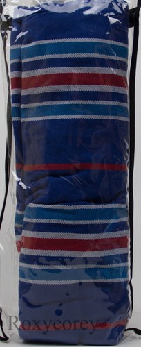 Silla Hamaca Plegable Sun & Sky Azul y Rojo Nueva en Paquete - Imagen 3 de 3