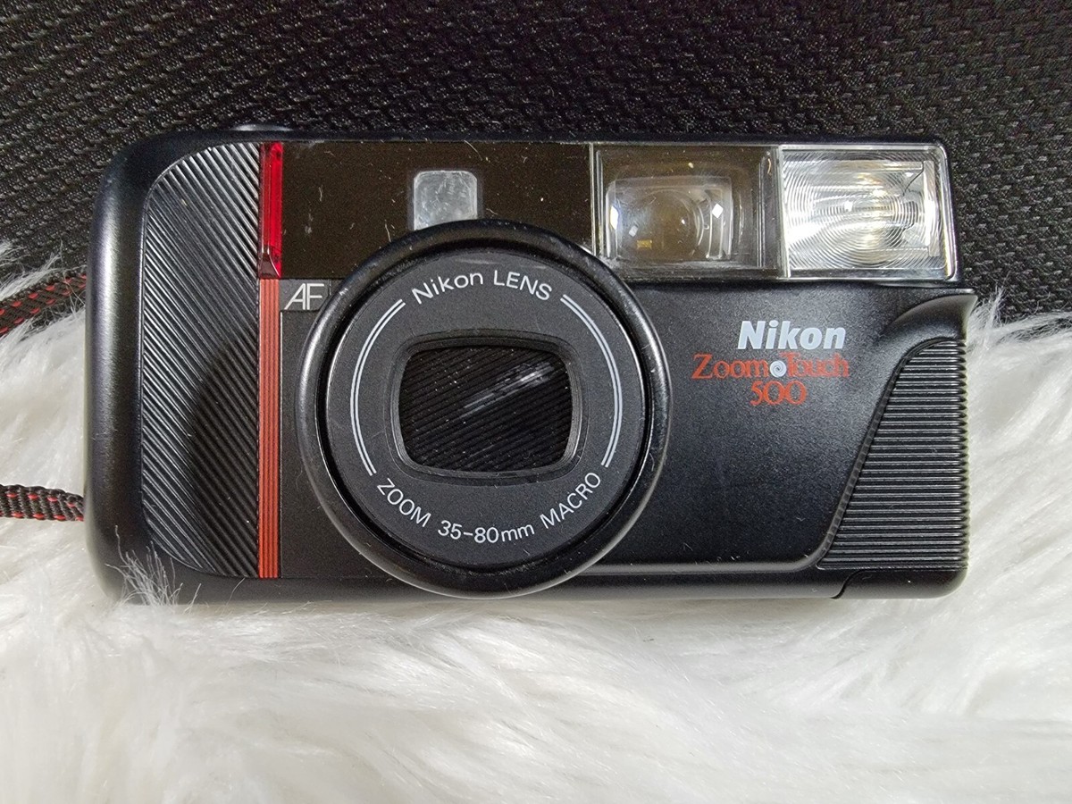 Nikon Zoom Touch 500 Film Camera with 35-80mm Power Zoom Lens | eBay