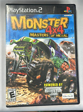 Monster 4x4 Masters of Metal PS2 PlayStation 2 - with manual (B110-29)