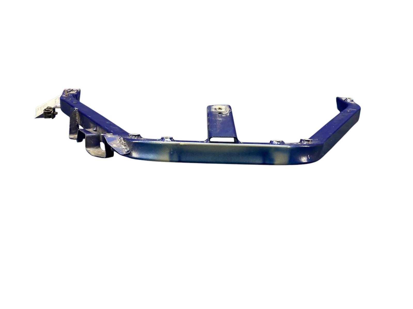 2008-2014 FERRARI CALIFORNIA FRONT ENGINE BAY DIAGONAL SUPPORT V BRACE RAIL BLUE