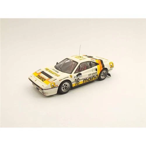 1:43 Best Ferrari 308 Gtb Rally Dei Laghi 1984 #16 Be9457 Auto Diecast Modellino - Immagine 2 di 2