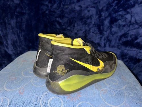Nike Zoom KD12 Oregon Ducks PE Away Team Issued Promo Sample Mens Size 15 - Picture 5 of 14